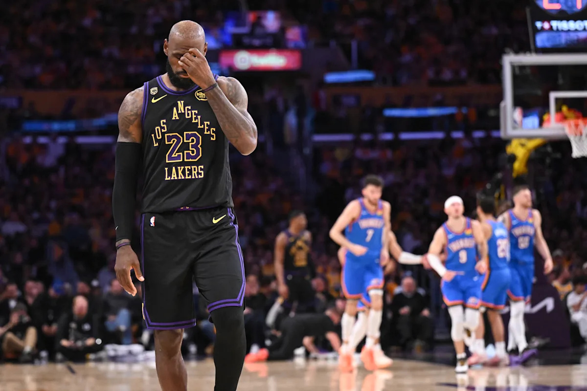 LeBron James undecided about future after Lakers' playoff exit  'I don't know' hits headlines